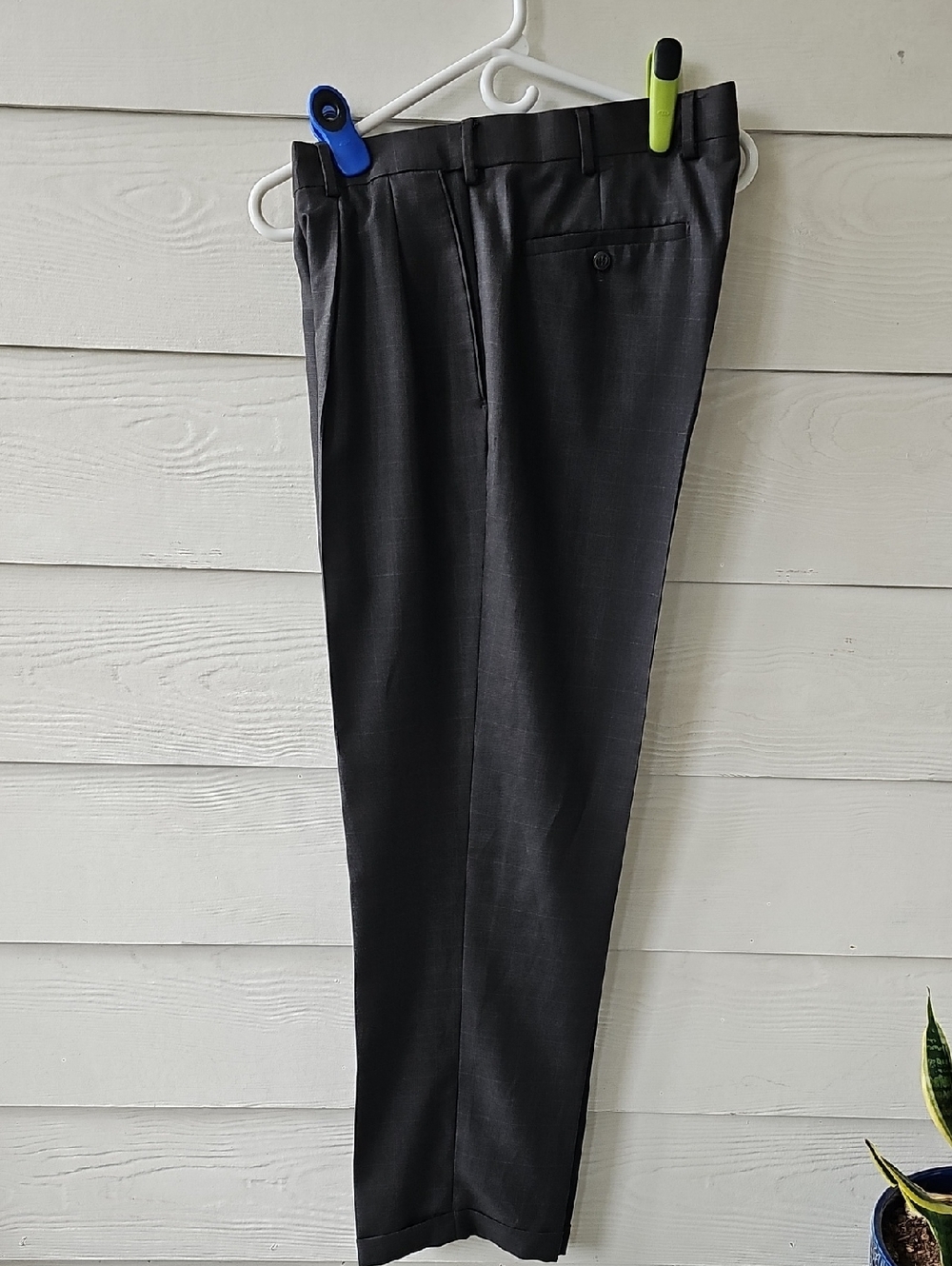 Louis Raphael Men Jeans Straight - Gray - Picture 7 of 10